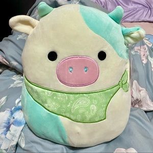 Belana the Cow Squishmallow 12” inches Kellytoy stuffed plush